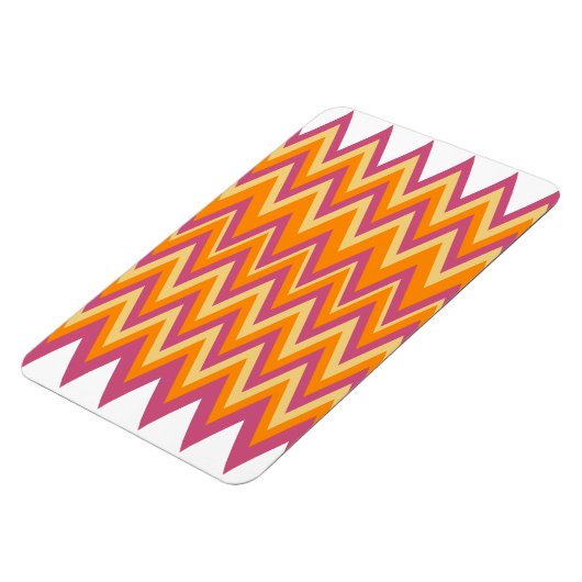 Aztec Tribal ZigZag Magneet (Linkerzijde)