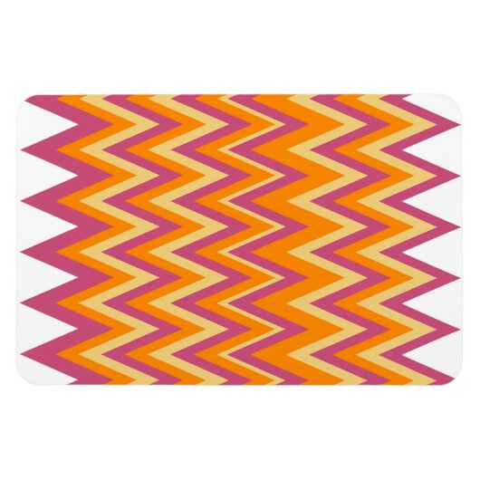 Aztec Tribal ZigZag Magneet (Horizontaal)