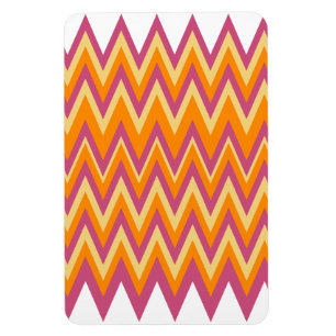 Aztec Tribal ZigZag Magneet