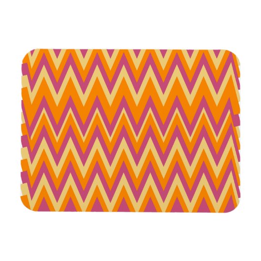 Aztec Tribal ZigZag Magneet (Horizontaal)