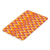 Aztec Tribal ZigZag Magneet (Linkerzijde)