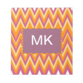 Aztec Tribal ZigZag Notitieblok (Voorkant)