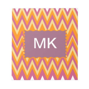 Aztec Tribal ZigZag Notitieblok