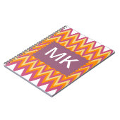 Aztec Tribal ZigZag Notitieboek (Linkerzijde)