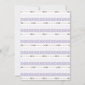 Aztec | Uitnodiging tot Baby shower (Achterkant)