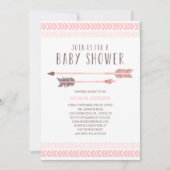 Aztec | Uitnodiging tot Baby shower (Voorkant)