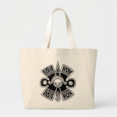 Aztec Universe Grote Tote Bag (Voorkant)