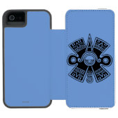 Aztec Universe Incipio iPhone Portemonnee Hoesje (Agenda Open)