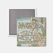 Aztec vetherartisan magneet (Voorkant / Achterkant)