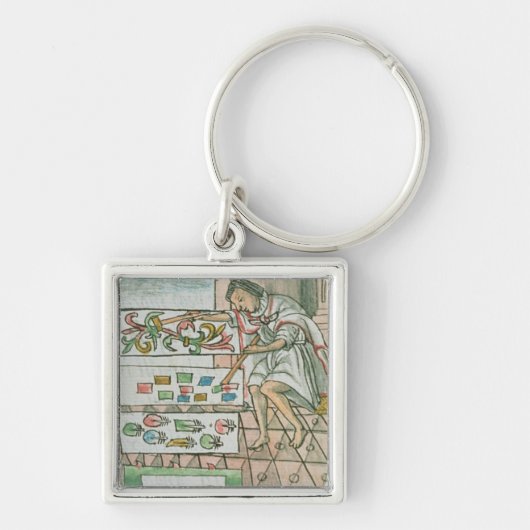 Aztec vetherartisan sleutelhanger (Voorkant)