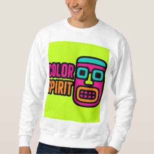 Aztec Vibes – Bold Neon Graphic T-shirt