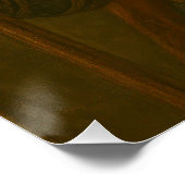 Aztec Warrior Armadillo | Mesoamerican Jaguar Perfect Poster (Hoek)