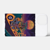 Aztec Warrior Biker | Vuurslang & Jaguar Case-Mate iPhone Case (Achterkant (horizontaal))
