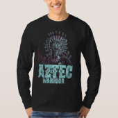 Aztec Warrior King Mexico Native Aztec Mayas 6 T-shirt (Voorkant)
