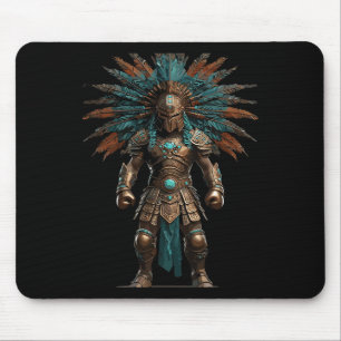 Aztec Warrior Mexicaanse Boksen Trots Muismat