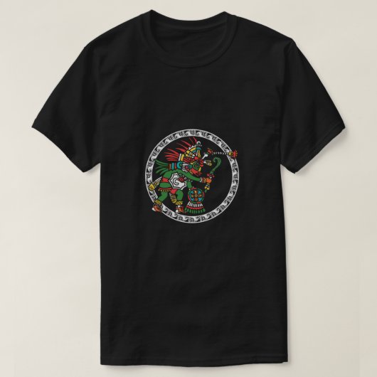 Aztec Warrior Mexico Maya Inca Native Culture Gift T-shirt (Design voorkant)
