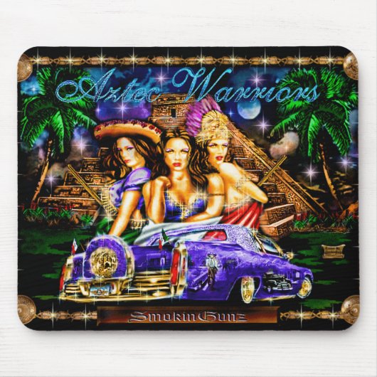 AZTEC WARRIOR MUISMAT (Voorkant)
