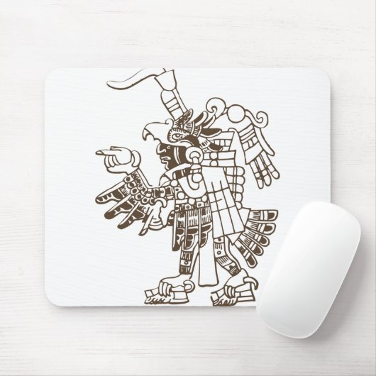 Aztec Warrior Muismat (Met muis)