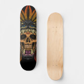 Aztec Warrior Persoonlijk Skateboard (Voorkant)