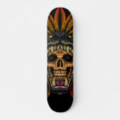 Aztec Warrior Persoonlijk Skateboard (Voorkant)