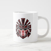 Aztec Warrior Pride 02 Grote Koffiekop (Rechts)