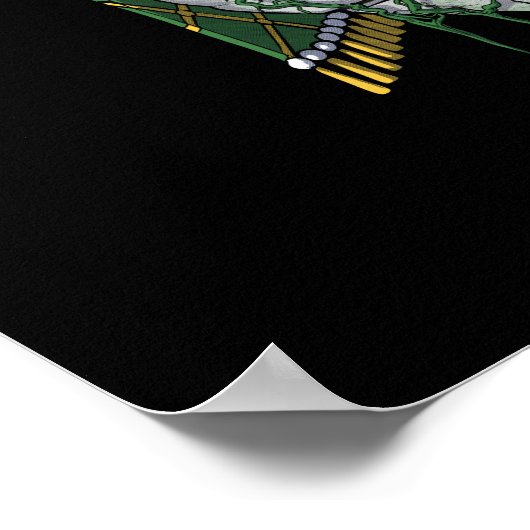 Aztec Warrior Shaman Poster (Hoek)