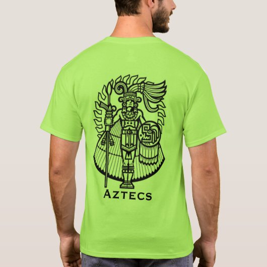 Aztec Warrior Shirt (Achterkant)