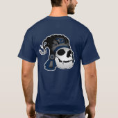Aztec Warrior Skull T-shirt (Achterkant)