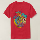 Aztec Warrior Skull T-shirt (Design voorkant)