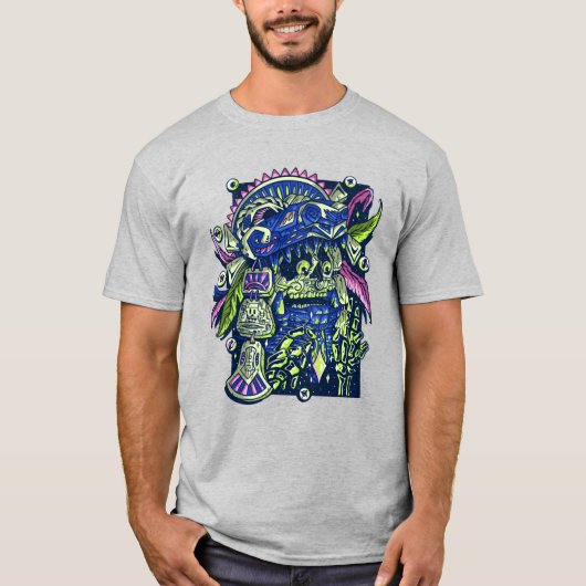 Aztec Warrior T-shirt (Voorkant)