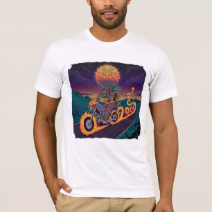 Aztec Warrior T-shirt   Fire Serpent & Jaguar Art
