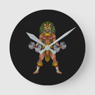 Aztec Warrior Weightlift Ronde Klok