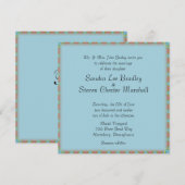 Aztec Wedding Uitnodiging (Voorkant / Achterkant)