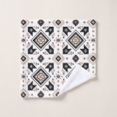 Aztec Western Pattern Bad Handdoek (Wasdoekje)