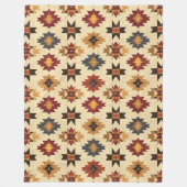 Aztec Western Pattern Fleece Deken (Voorkant)