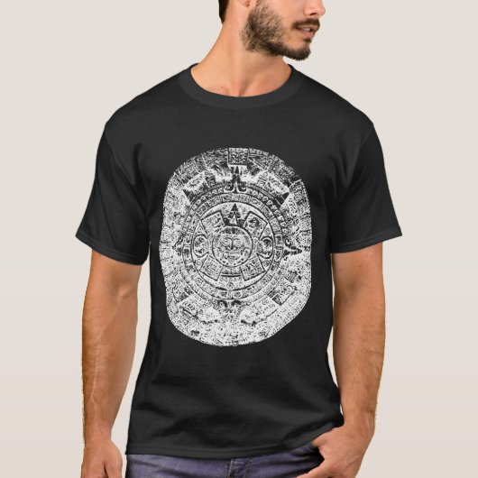 Aztec White T-shirt (Voorkant)