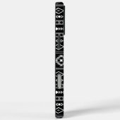 Aztec Wit Grijs Zwart Gemengde Motieven Patroon Case-Mate iPhone Case (Achterkant / Rechts)