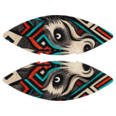 Aztec Wolf Face American Football (Panelen)