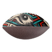 Aztec Wolf Face American Football (Gedraaid 90)