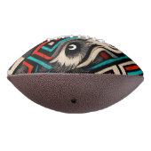Aztec Wolf Face American Football (Gedraaid 270)