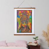 Aztec Woman Art Hangend Wandkleed (Slaapkamer)