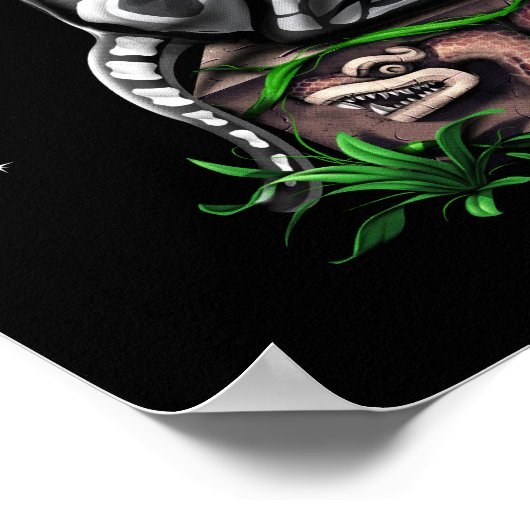 Aztec Xolo Dog Poster (Hoek)