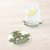 Aztec Zandsteen Onderzetter (Zijkant)