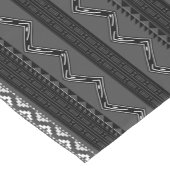 Aztec Zigzag Abstract Geometrisch patroon Korte Tafelloper (Hoek)