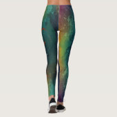Aztec Zodiac Abstract Mix Leggings (Achterkant)