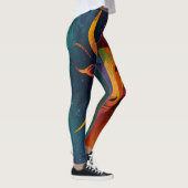 Aztec Zodiac Abstract Mix Leggings (Rechts)