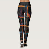 Aztec & Zodiac Line Abstracte mix Leggings (Achterkant)