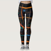 Aztec & Zodiac Line Abstracte mix Leggings (Voorkant)