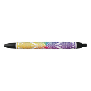 Aztec Zwarte Inkt Pen