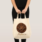 AZTECA ~ Mayan - Aztec Sun Calender Art Design Tote Bag (Voorkant (product))